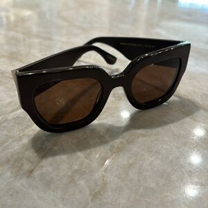 DIFF MAREN polarized sunglasses in color Truffle